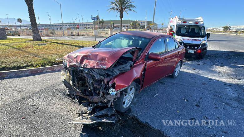 $!A pesar del susto, el menor de dos años que acompañaba a Ana Patricia “N” salió ileso del accidente.