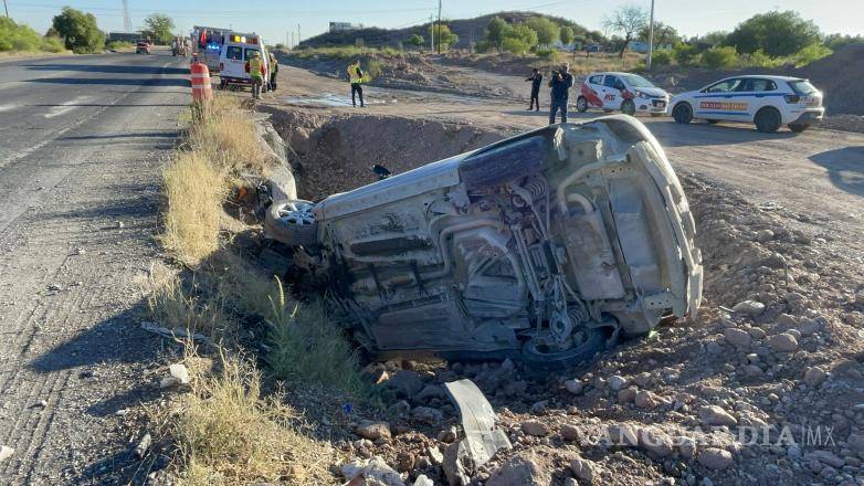 $!El accidente ocurrió cuando el joven se dirigía hacia Saltillo.