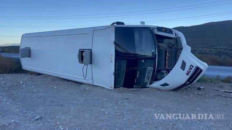 $!En el accidente resultaron lesionados 18 trabajadores; 17 con heridas leves y uno con lesiones de mayor gravedad.
