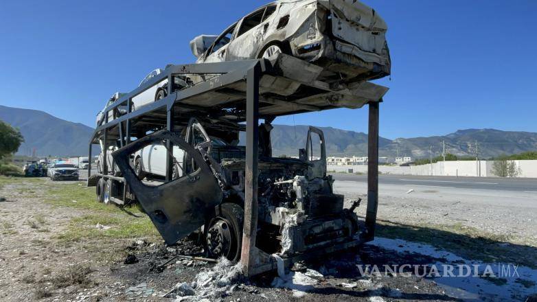 $!La Guardia Nacional tomó conocimiento del siniestro ocurrido sobre la carretera a Carbonera, donde el operador informó que daría parte a la aseguradora por los daños ocasionados.