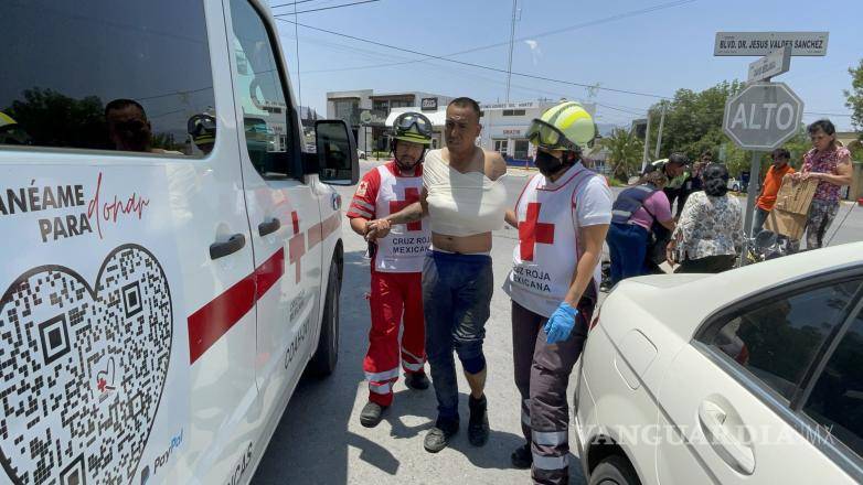 $!Las cámaras de seguridad de la zona serán clave para determinar la responsabilidad de los involucrados en el accidente.