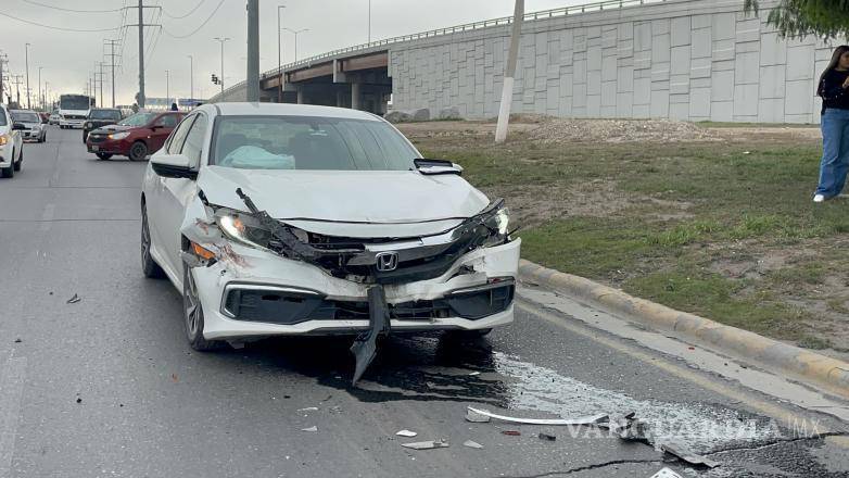 $!La conductora del Honda Civic aceptó su responsabilidad tras el accidente.
