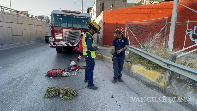 $!El operativo se llevó a cabo en la lateral del periférico, pasando la colonia Villa Universidad.