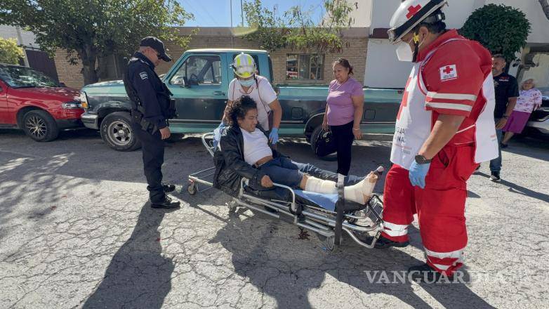 $!El joven fue trasladado al ISSSTE para recibir atención médica.