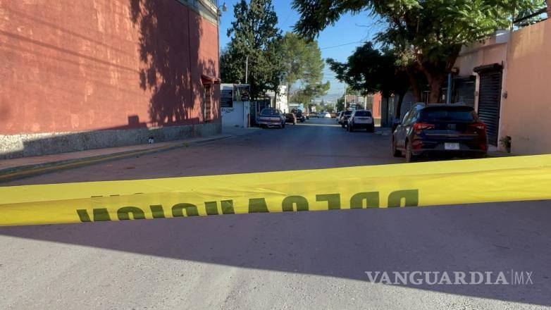 $!Vista de la Calle Central, en la colonia Vista Hermosa, donde las autoridades acudieron al domicilio para atender el reporte de emergencia.