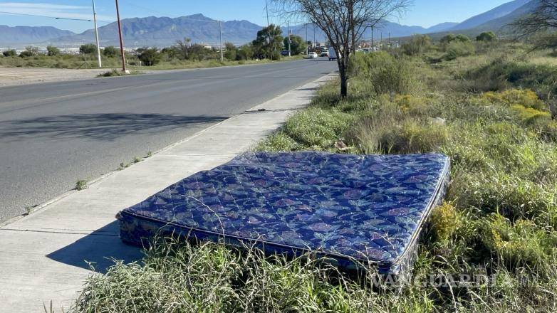 $!Colchón que fue el causante del accidente.