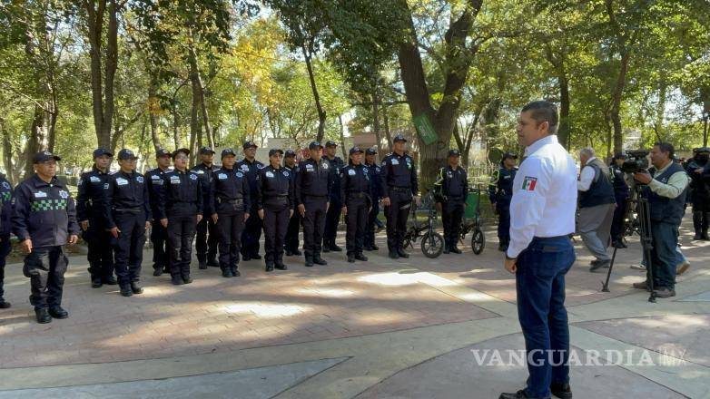 $!Elementos de seguridad patrullan la ciudad para garantizar tranquilidad a visitantes durante la temporada navideña.
