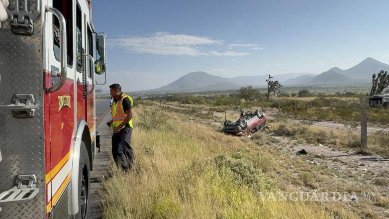 $!Elementos de la Guardia Nacional tomaron conocimiento del accidente.