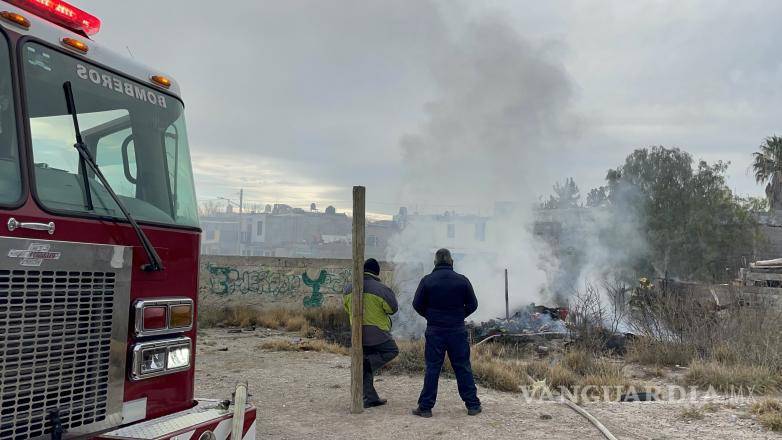 $!Se desconoce que originó el fuego.