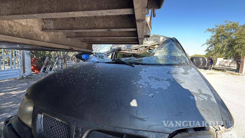 $!José Luis ¨N¨, de 73 años, conducía el automóvil en el que viajaba su esposa al momento del accidente.