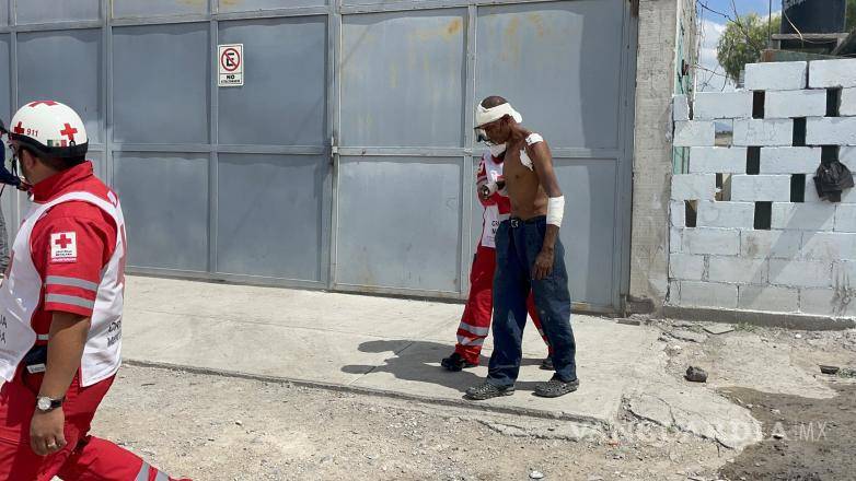 $!El lesionado fue llevado al hospital debido a las lesiones que presentaba.