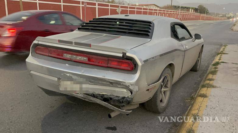 $!Elementos de Tránsito Municipal realizaron el peritaje en ambos puntos.