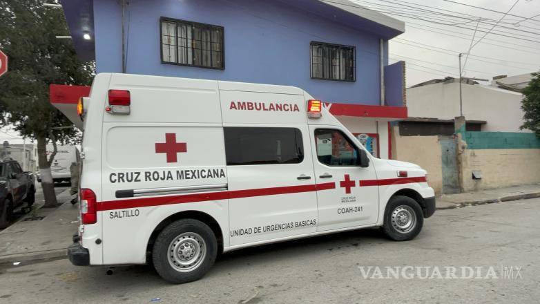 $!La ambulancia llegó en pocos minutos.