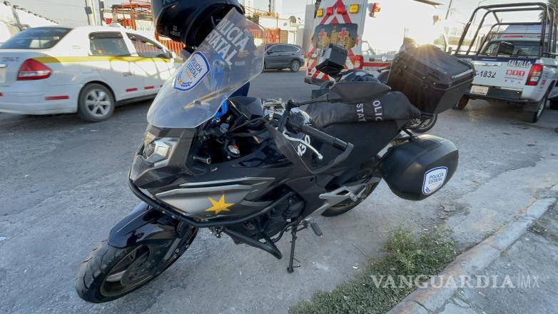 $!Agentes de Tránsito municipales realizaron las diligencias correspondientes en el cruce de Lechuguilla y Mezquite.