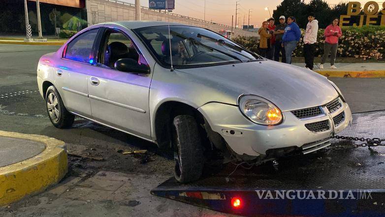 $!El auto fue llevado a un corralón de la ciudad.