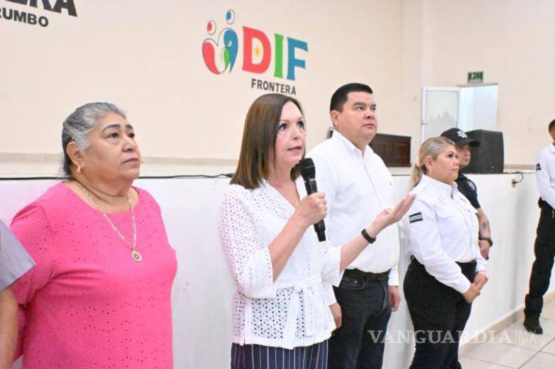 $!Sara Pérez Cantú refuerza la seguridad escolar con participación comunitaria.