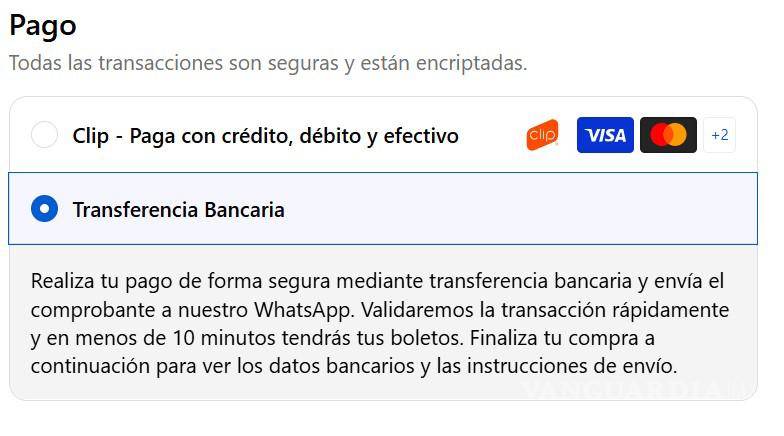 $!Método. La boletera ofrecía una forma de pago diferente a las comunes, lo que despertó sospecha de los usuarios.