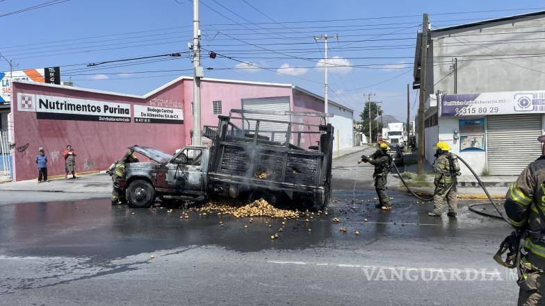 $!Inservible terminó el alimento que cargaba.