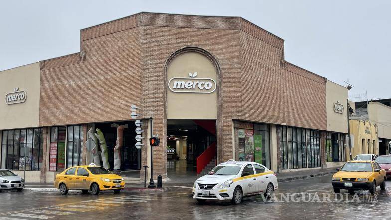 $!El supermercado donde se registró el incidente, ubicado en la Zona Centro de Saltillo.