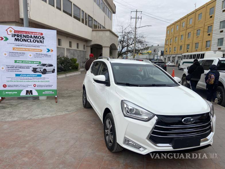 $!Automóvil, motocicleta y más esperan a los contribuyentes responsables.