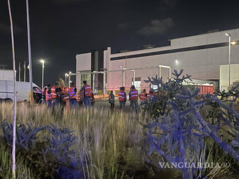 $!La brigada interna de APTIV controló el fuego antes de que fuera necesaria la intervención de Bomberos.