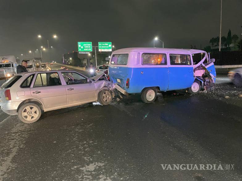 $!El tráfico se vio complicado por varios minutos.