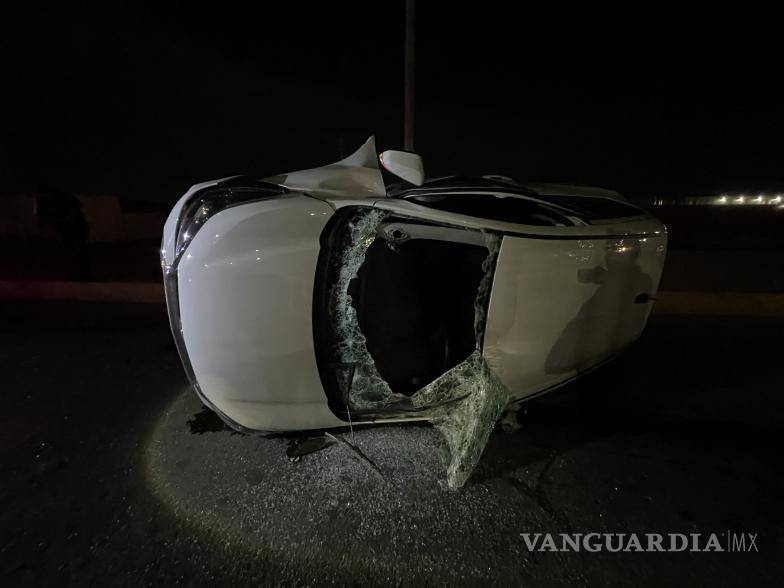 $!Eran alrededor de las 2:30 de la madrugada de este sábado cuando se ingresó el reporte del accidente.