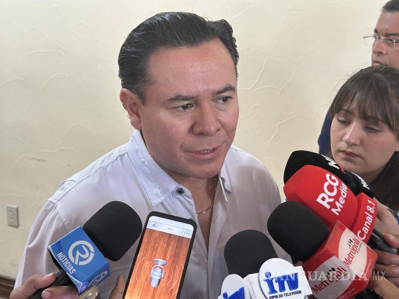 $!Sisbeles Alvarado durante la sesión del Consejo Regional de Seguridad en Monclova.