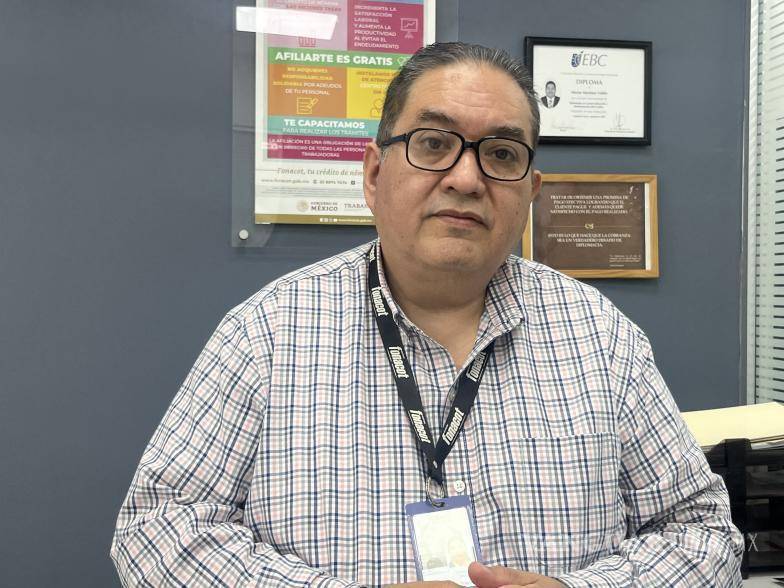 $!El director estatal de Fonacot, Héctor Martínez Valdés | Foto: Rebeca Ramírez