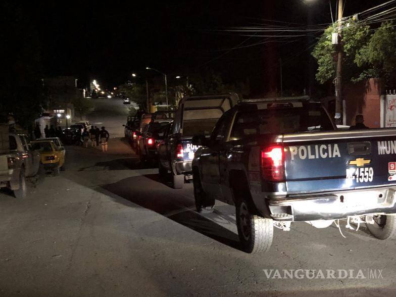 $!Un convoy de patrullas mantiene la seguridad de las zonas sur y oriente de Saltillo.