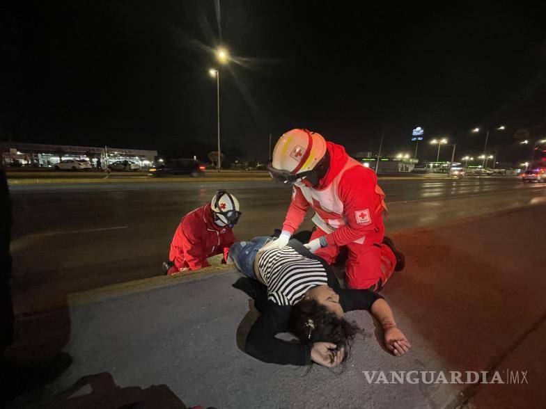 $!La joven fue llevada a las instalaciones del Hospital General en donde permanece internada.