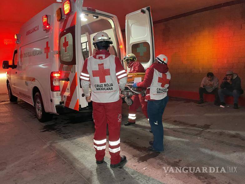 $!Paramédicos lo trasladaron al Hospital General.