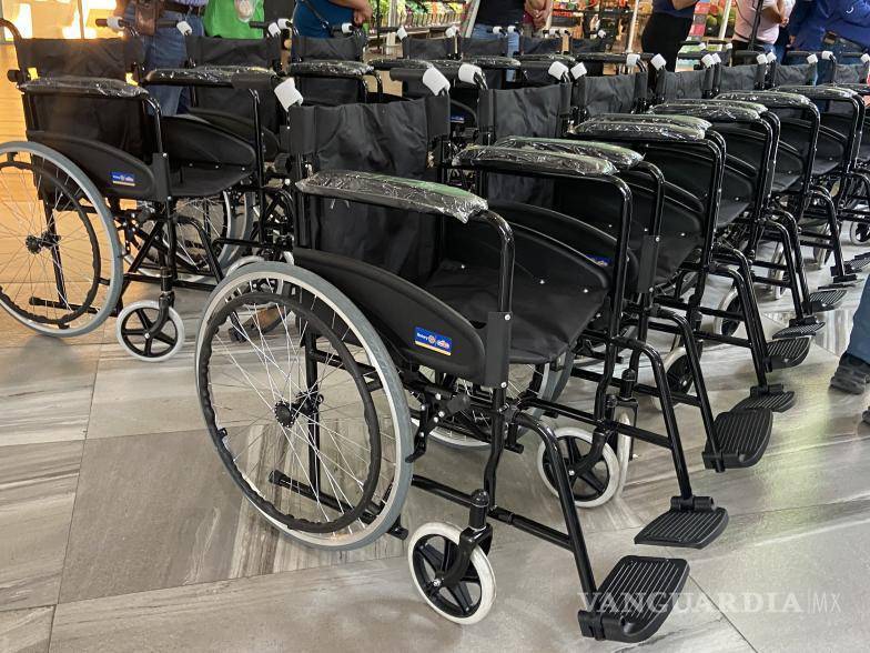$!Las nuevas sillas de ruedas permitirán mejorar la movilidad y calidad de vida de decenas de familias.
