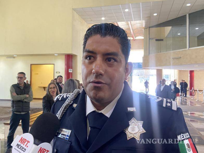 $!Santos Martínez, nuevo director de la Policía Preventiva Municipal de Monclova, se compromete a crear una policía de proximidad social para mejorar la seguridad de la ciudad.