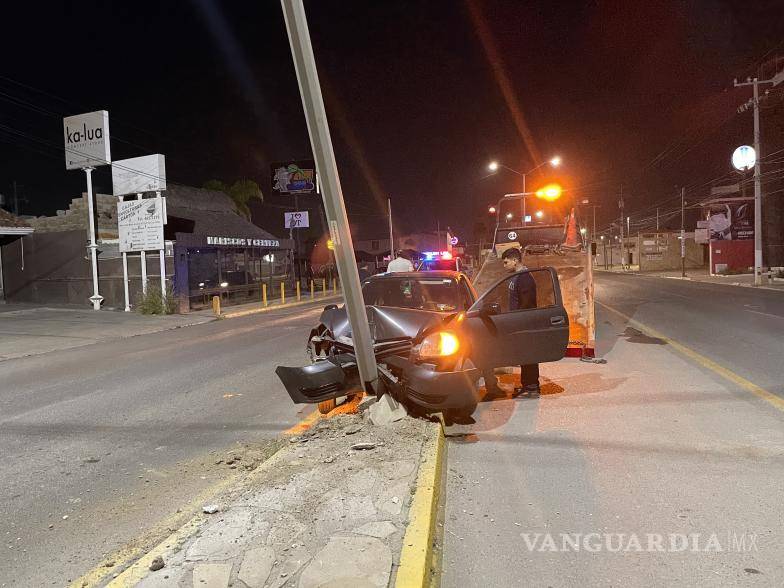 $!Durante la mañana de este sábado tuvo lugar el percance al norte de la ciudad.
