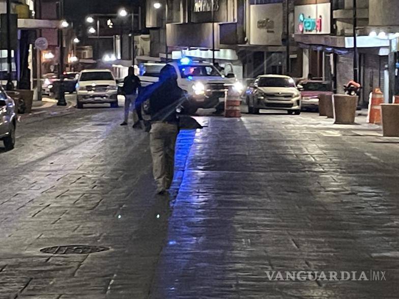 Hombre muere tras ser atropellado en Zona Centro de Saltillo
