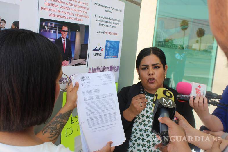 $!La mujer pidió atención y castigo para los responsables que siguen en funciones.