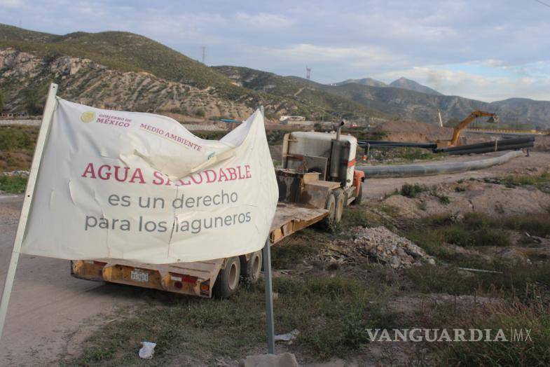 $!Agua Saludable, uno de los proyectos lopezobradoristas en el norte de México, va lento.