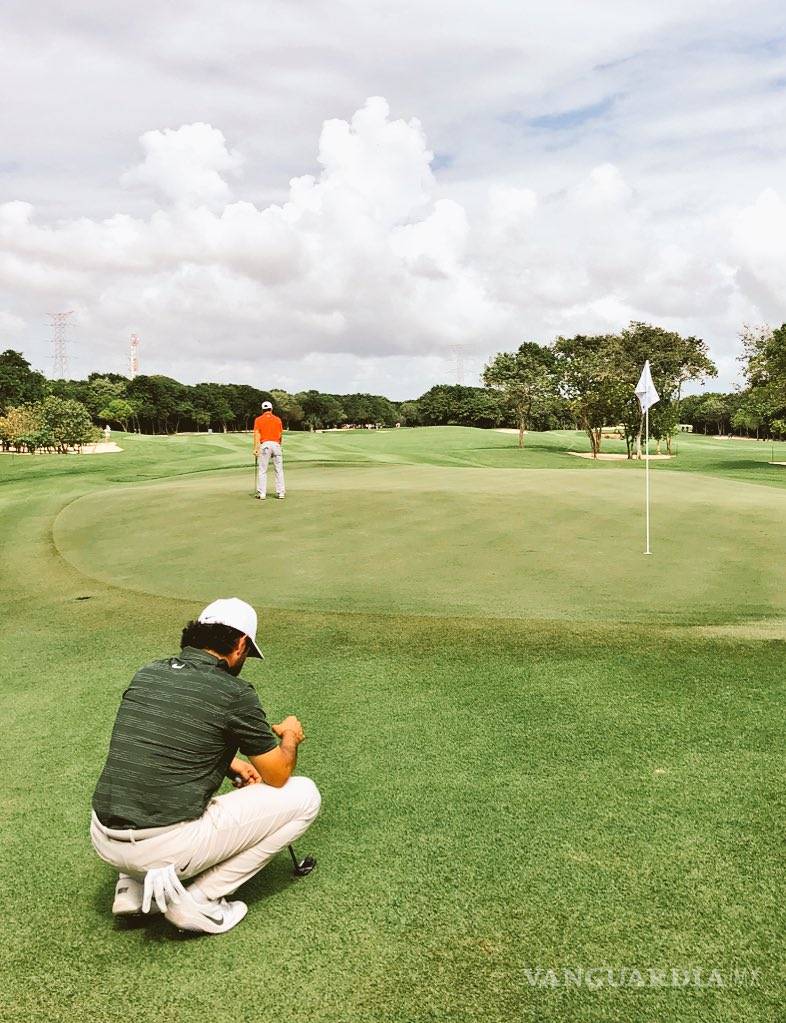 $!El mexicano Abraham Ancer arranca con el pie derecho en el Mayakoba Golf Classic