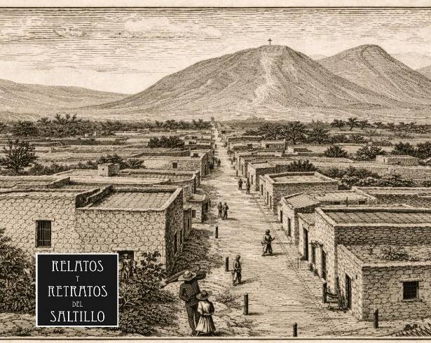 Representación de la calle del Curato del pueblo de San Esteban de la Nueva Tlaxcala