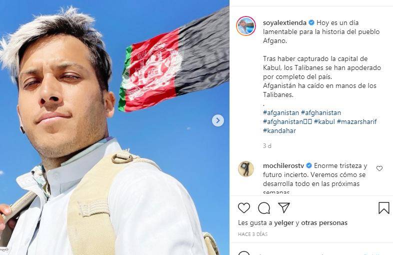 $!Alex Tienda, un youtuber mexicano en Afganistán