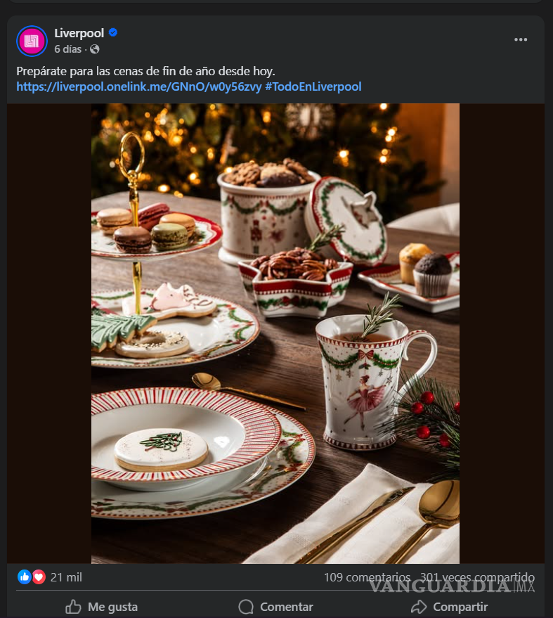 $!La Nocturna de Liverpool llega en diciembre con rebajas en múltiples categorías y beneficios adicionales para tarjetahabientes