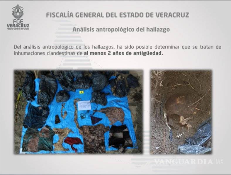 $!Confirman hallazgo de nueva fosa clandestina con 166 cuerpos en Veracruz