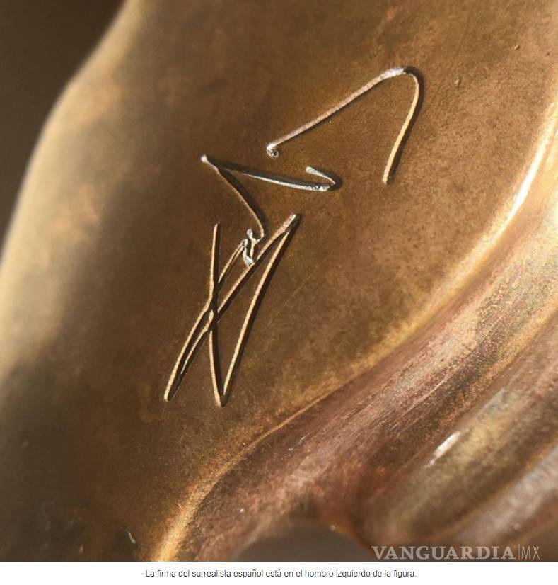 $!Encuentran supuesta escultura de bronce de Dalí en bazar