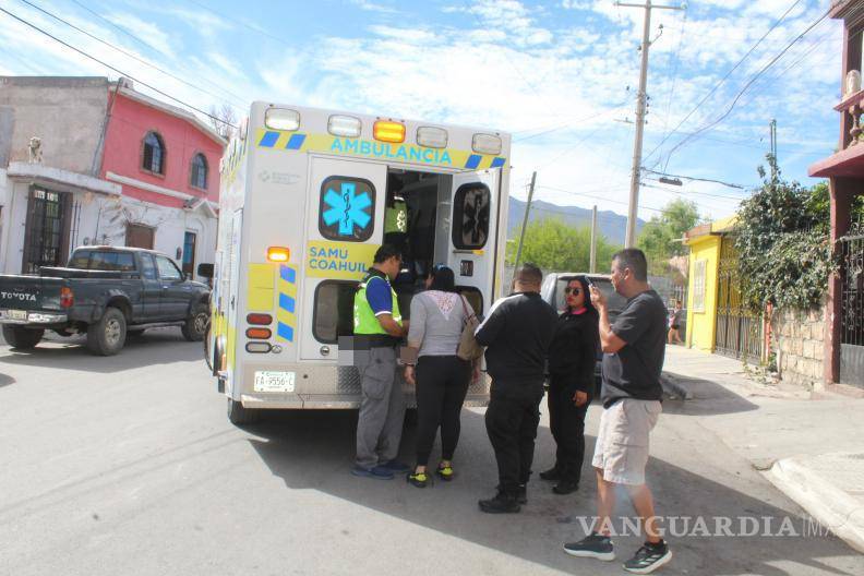 $!Ángel Humberto N. de 75 años, sufrió quemaduras de segundo grado y fue trasladado al Hospital Universitario.