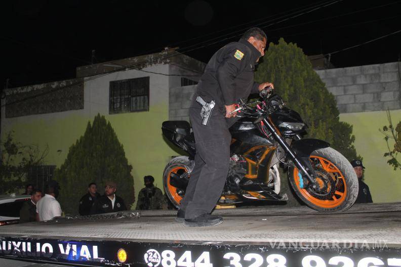 $!Autoridades aseguraron drogas y un vehículo robado en un domicilio intervenido.