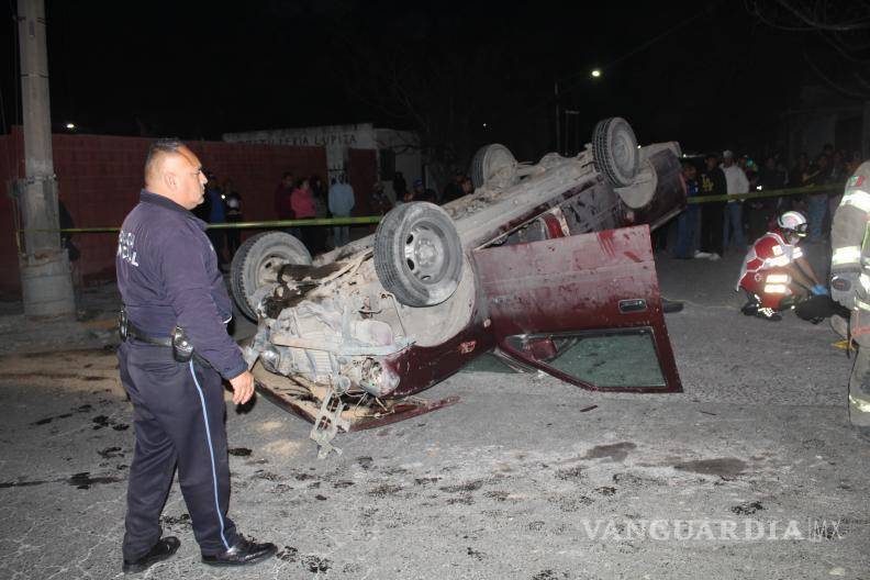 $!La camioneta accidentada es propiedad del jefe de Perla Janeth “N”.