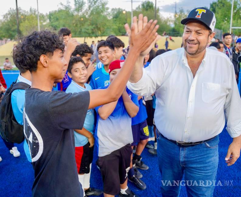 $!La educación y el deporte en conjunto, destacó el alcalde, son clave para que las cosas buenas sucedan en la comunidad.