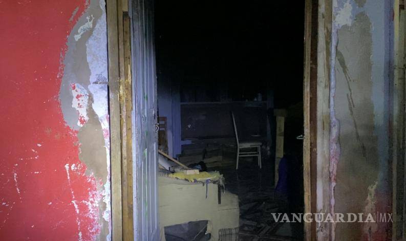 $!Fuertes daños en la casa dejó el fuego.