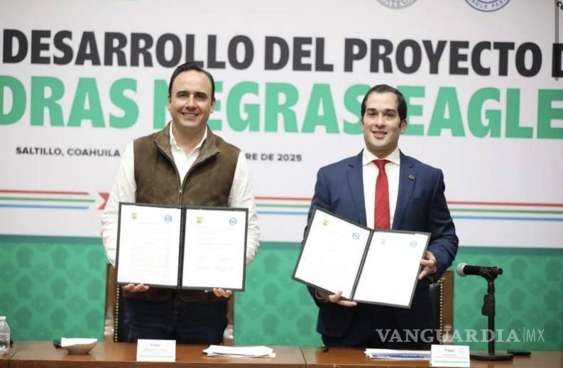 $!El acuerdo busca impulsar proyectos binacionales clave para fortalecer la competitividad y el desarrollo económico de la región Eagle Pass–Piedras Negras.